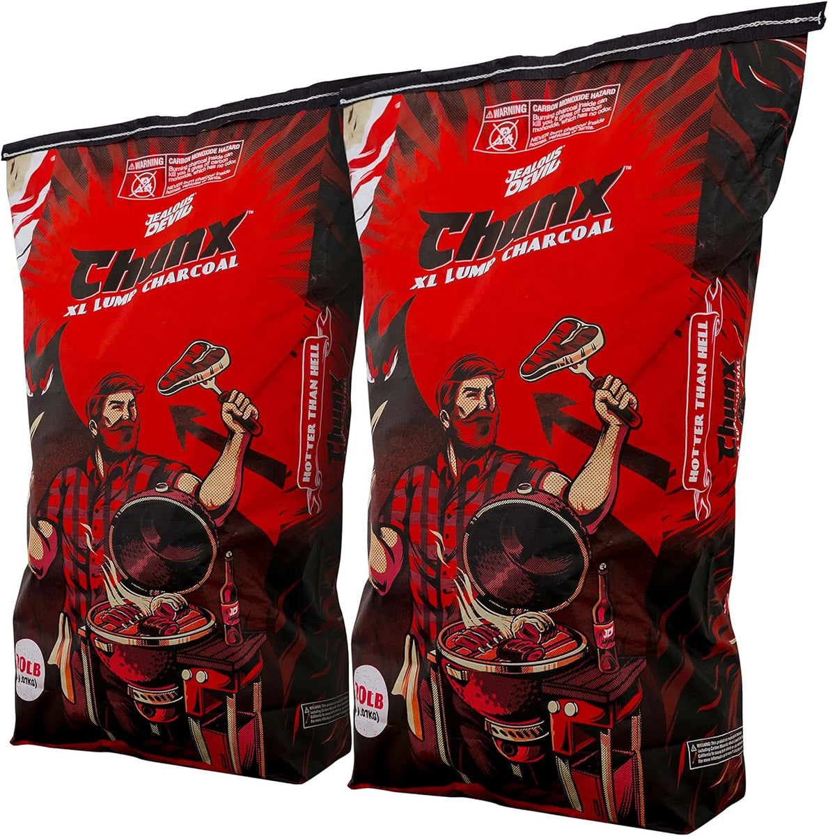 Jealous Devil All Natural Hardwood Lump Charcoal 20lb
