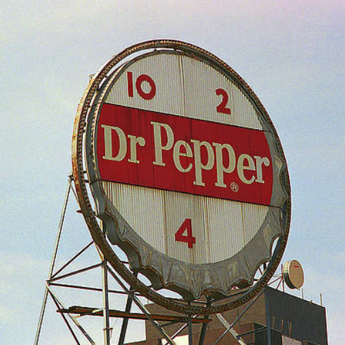 10-2-4 Rustic Dr pepper sign