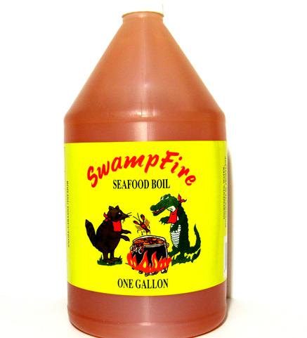 Swamp Fire Crawfish and Seafood Liquid Boil - 1 Gallon