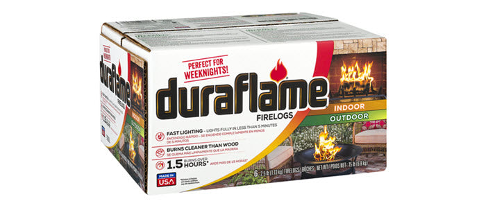 Duraflame Firelogs 6 Pack/2.5lb 00625