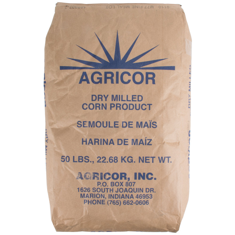 Agricor Fine Yellow Cornmeal 50lb
