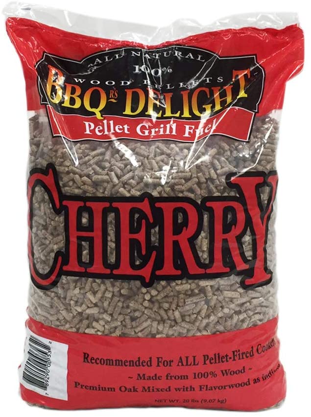 BBQer's Delight 20 lb Bag Cherry Pellet Grill Fuel