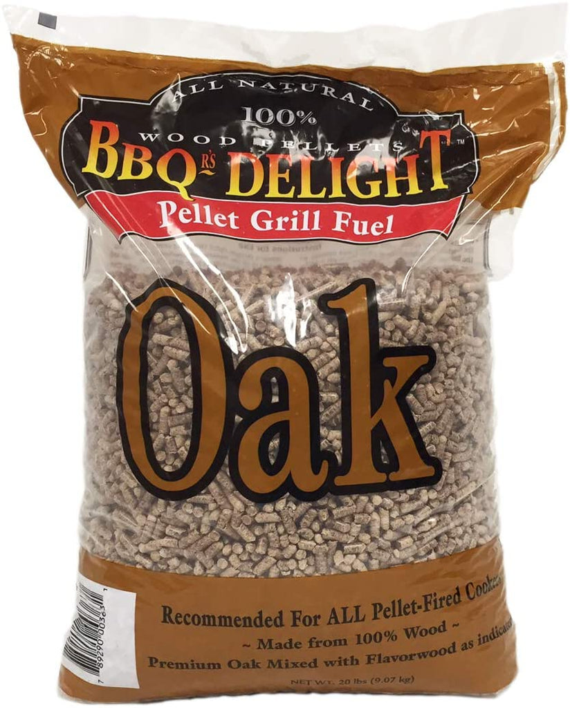BBQer's Delight 20 lb Oak Smoking Pellet Grill Fuel