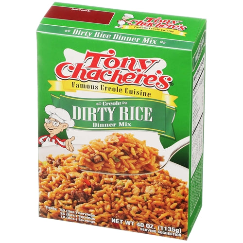 Tony Chachere's Creole Dirty Rice Dinner Mix (Party Size) 40 oz
