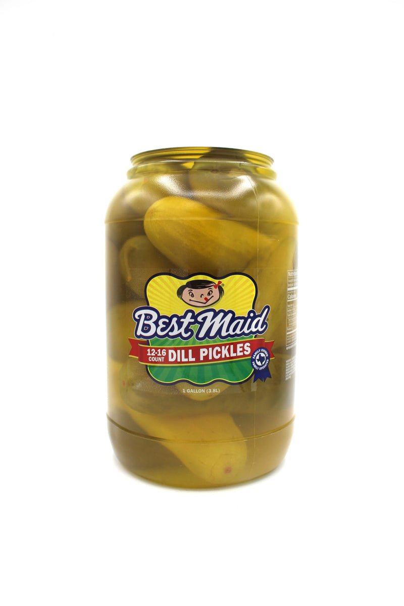 1 Gallon Dill Pickles 1216ct Best Maid Louisiana Pantry