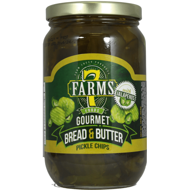 7 Farms Gourmet Bread And Butter Pickles Louisiana Pantry
