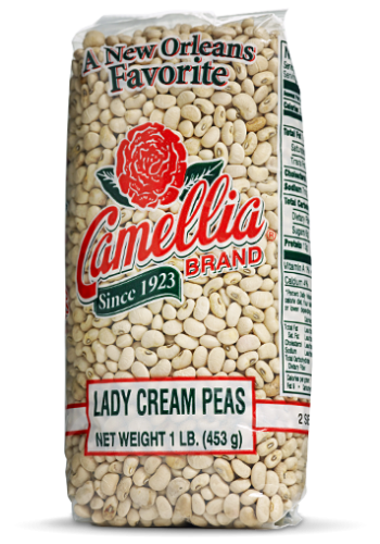 Camellia Beans Lady Cream Peas 1 lb.