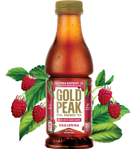Gold Peak California Raspberry Tea 12 Pack 18.5 Oz