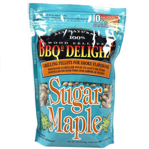 BBQer's Delight 1 lb Sugar Maple Wood Pellet Grill Fuel