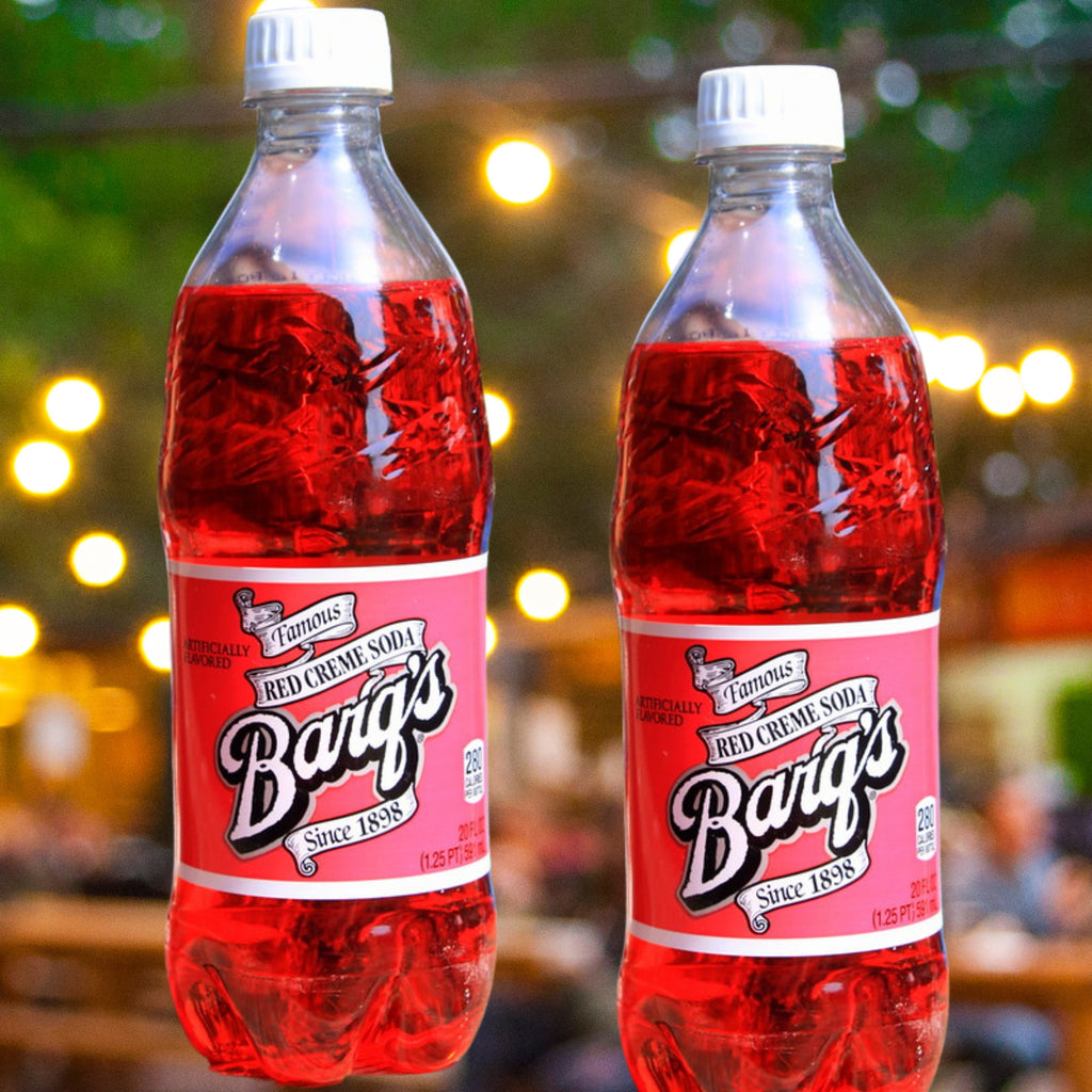 Barq's Red Creme 20oz Soda 24 Pack Bottles
