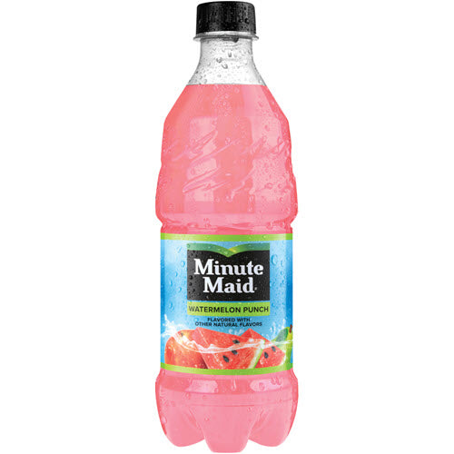 Minute Maid Watermelon Punch 20oz Bottle 6 Pack