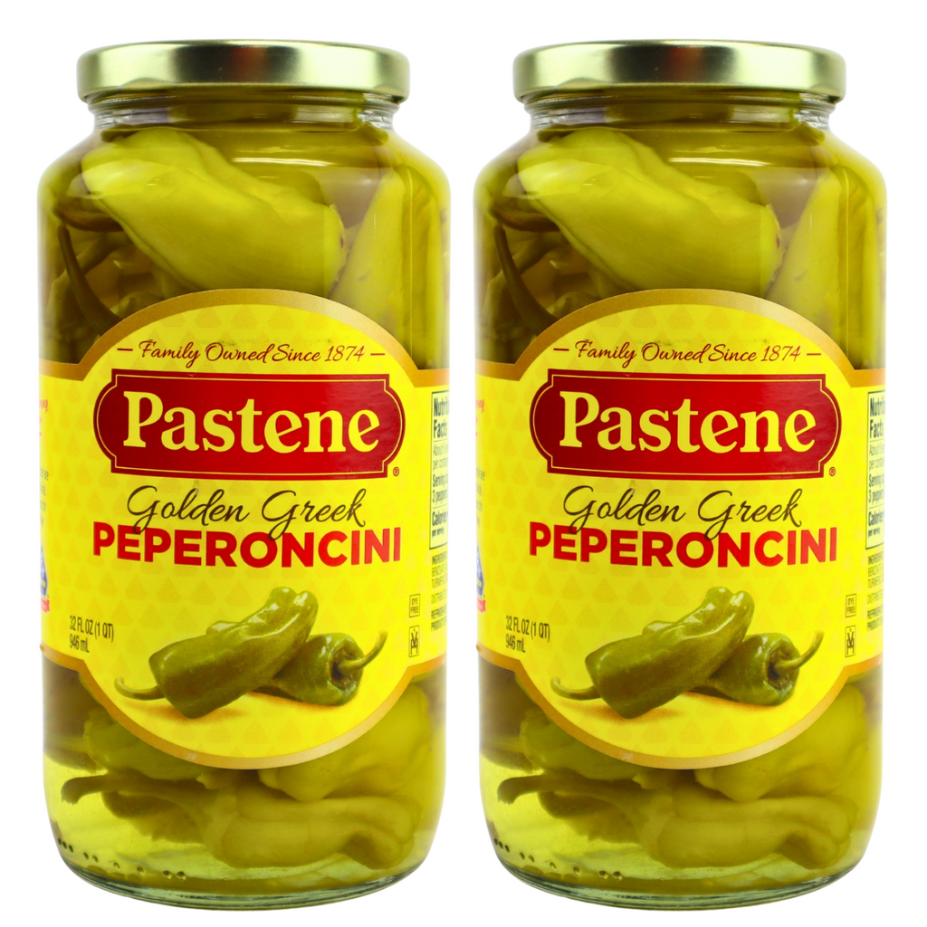 Pastene Peperoncini Peppers In Vinegar (2 Pack)