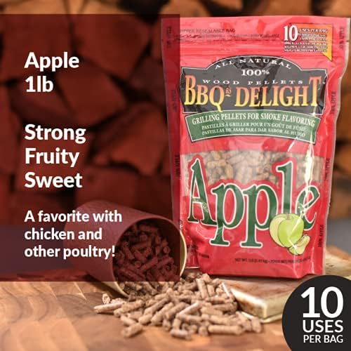 BBQer's Delight 1 lb Pellet Grill Fuel Variety Pack Bundle
