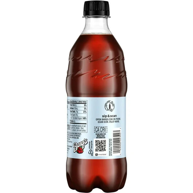 Barq's 20 oz Soda Bottles (Pack of 16, Total of 320 FL OZ)