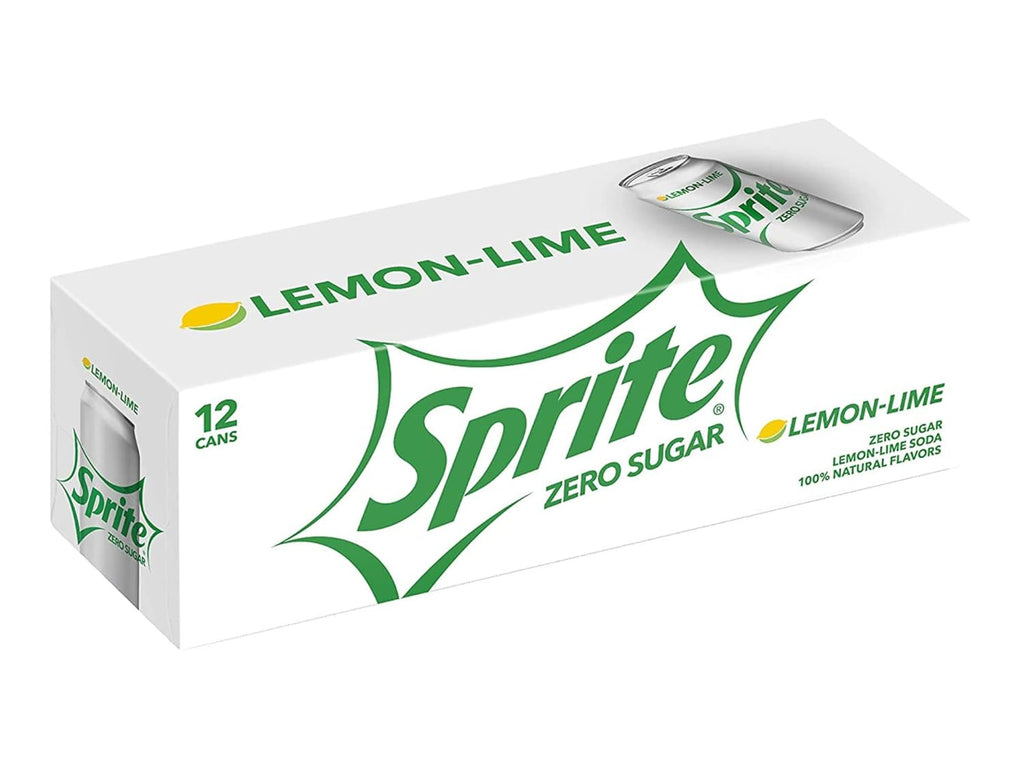 Sprite Zero Sugar Soda Bundled by Louisiana Pantry (12 oz Cans 12 Pack)