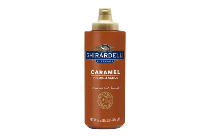 Ghirardelli 16 Ounce Caramel Sauce (Squeeze Bottle)