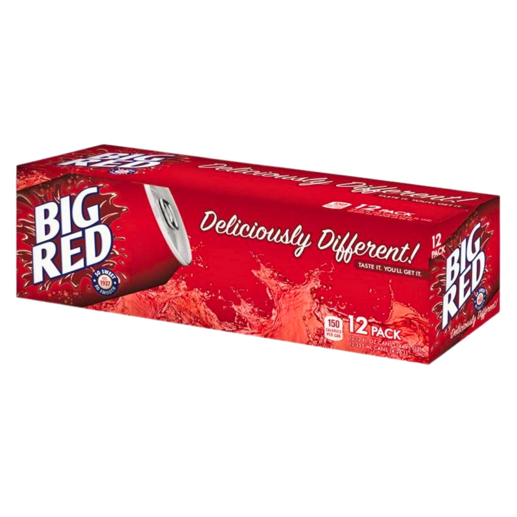 Big Red and Big Red Zero Cream Soda Soft Drink Bundled by Louisiana Pantry (Big Red, 12 Pack 12 oz)