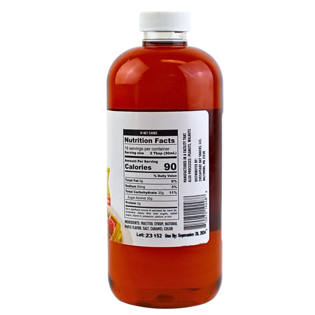 Joseph's Maple Flavored Sugar Free Syrup and Maltitol Sweetener Bundled by Louisiana Pantry (Maple, Single)
