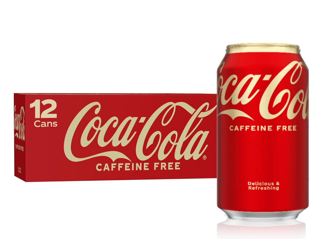 Coca-cola Caffeine Free Soda Cans, 12 Ounces Bundled by Louisiana Pantry (12 Pack)