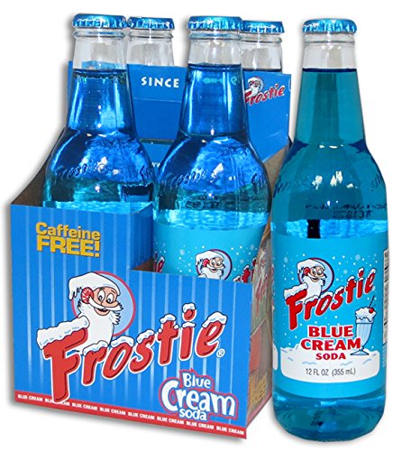 Frostie Blue Cream Soda, 12 Ounce (4 Bottles)