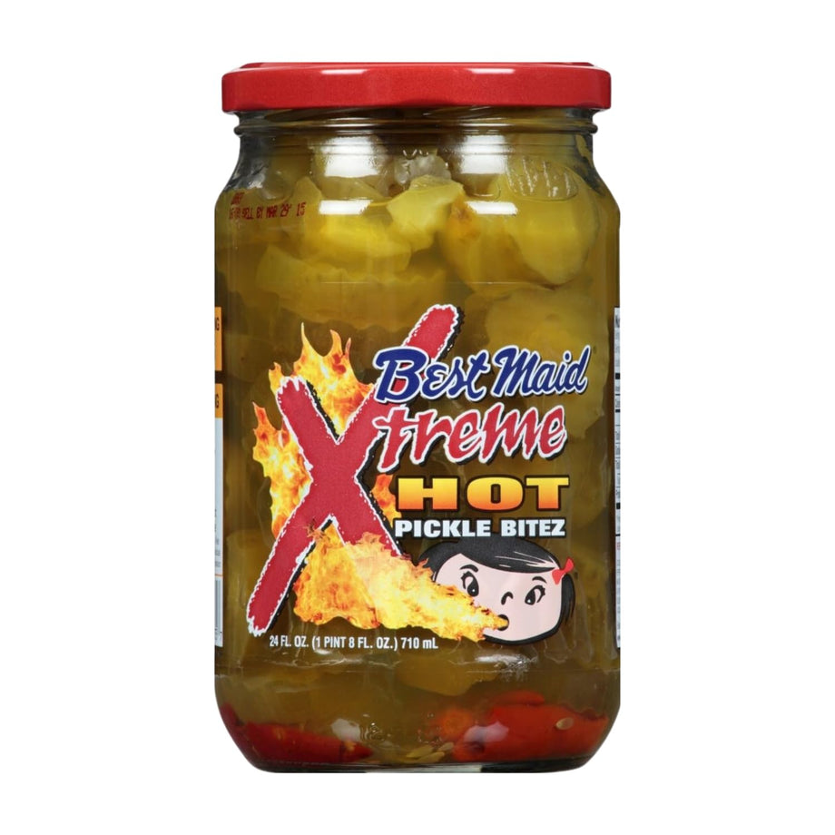 24oz Xtreme Hot Pickle Bitez | Best Maid | Louisiana Pantry