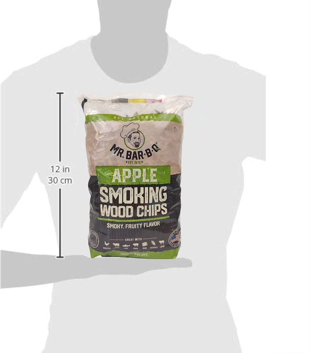 Mr. Bar-B-Q Wood Smoker Chips (Apple) - Thumbnail 4