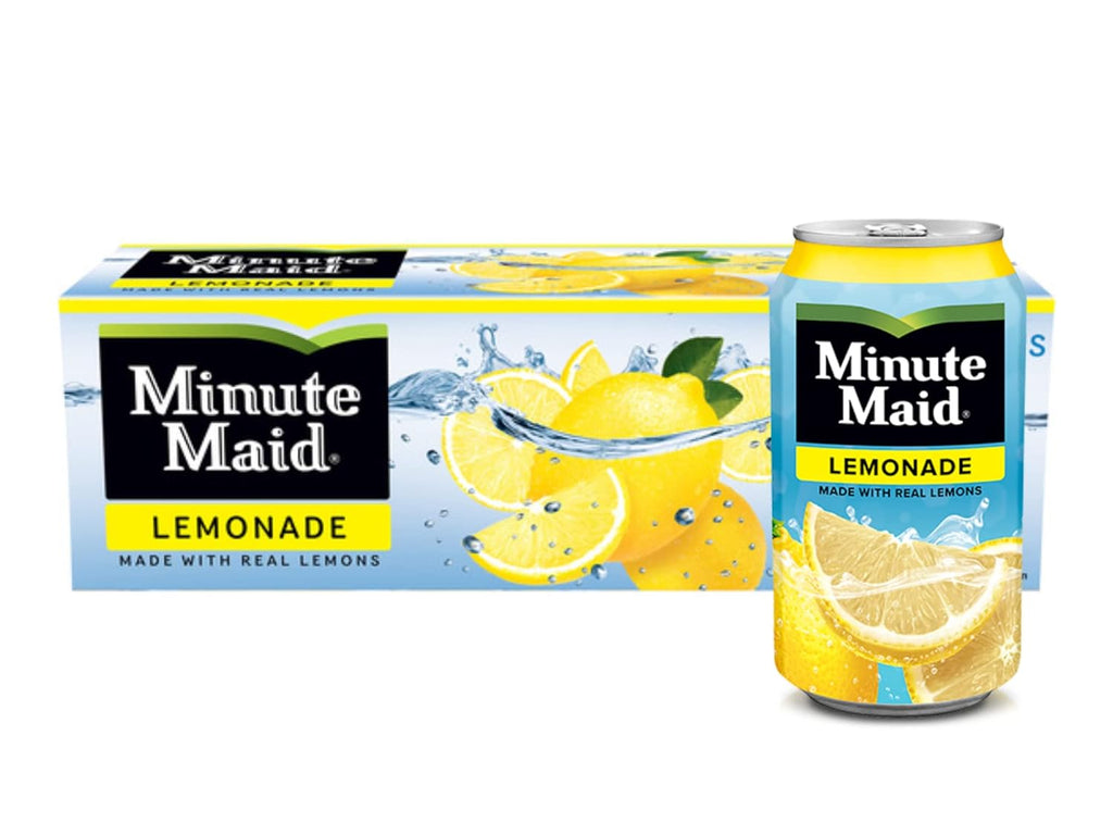 Minute Maid Lemonade Cans, 12 Ounces Bundled by Louisiana Pantry (24 Pack)