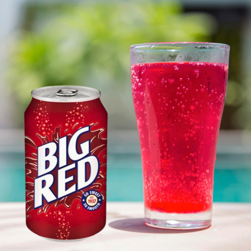 Big Red and Big Red Zero Cream Soda Soft Drink Bundled by Louisiana Pantry (Big Red, 12 Pack 12 oz)