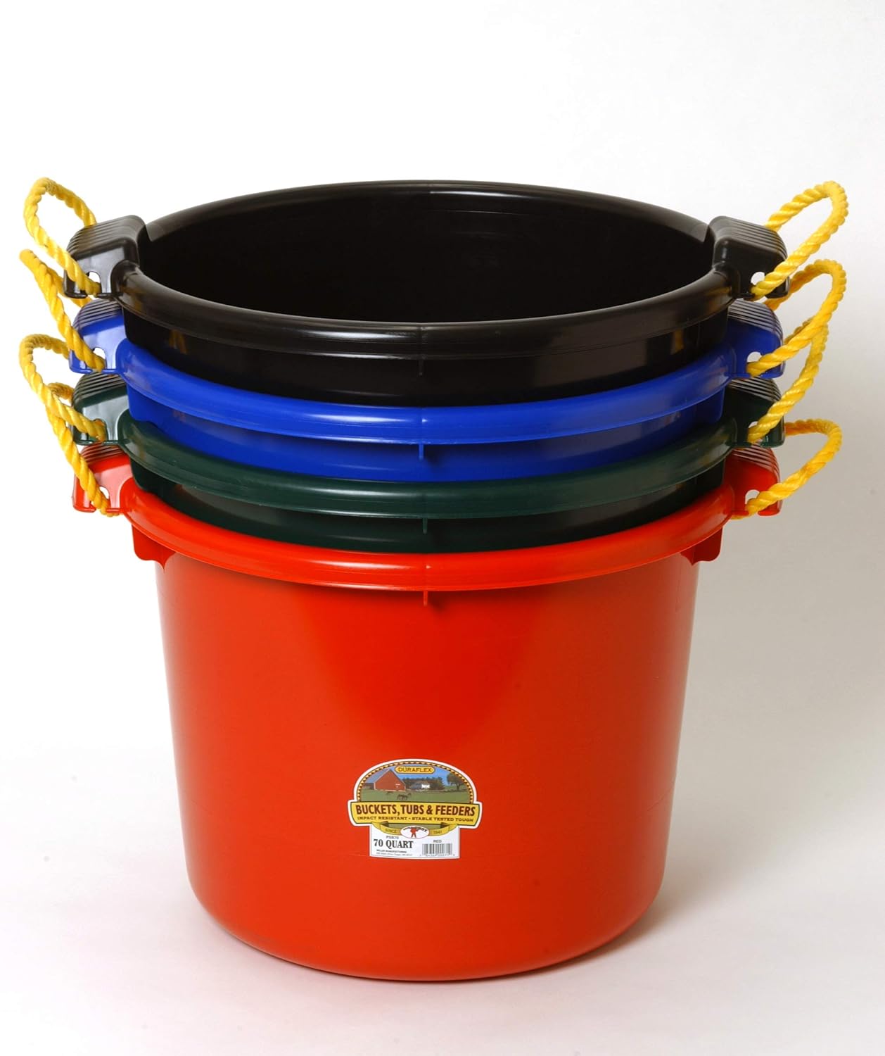 Little Giant® Plastic Muck Tub | Durable & Versatile Utility Bucket wi ...