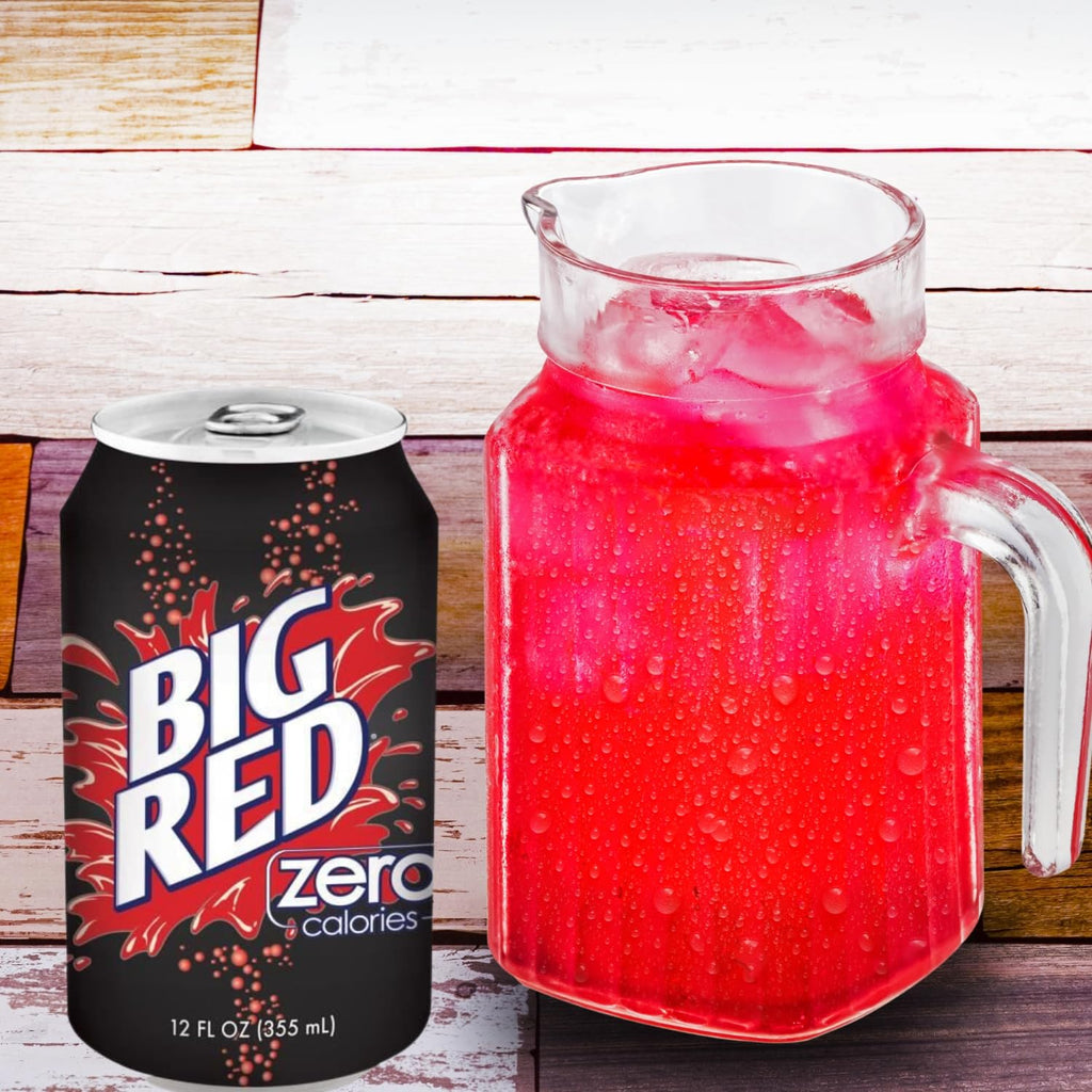 Big Red Zero Cream Soda Soft Drink Bundled by Louisiana Pantry (Big Red Zero, 12 Pack 12 oz)