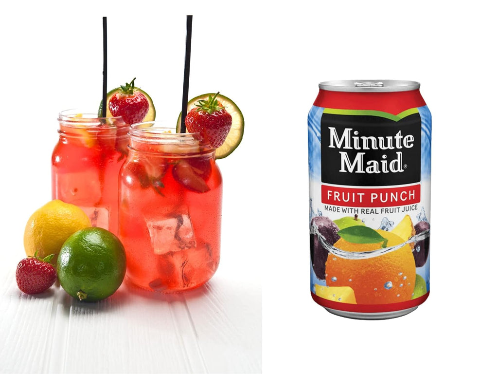 Minute Maid Fruit Punch Cans, 12 Ounces Bundled by Louisiana Pantry (48 Pack)