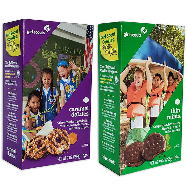 リニューアル濃度up⭐︎CRDP 1ml Girl Scout Cookies Girl Scout Cookies - Thin Mints And Caramel De Lites - 1 Box Of