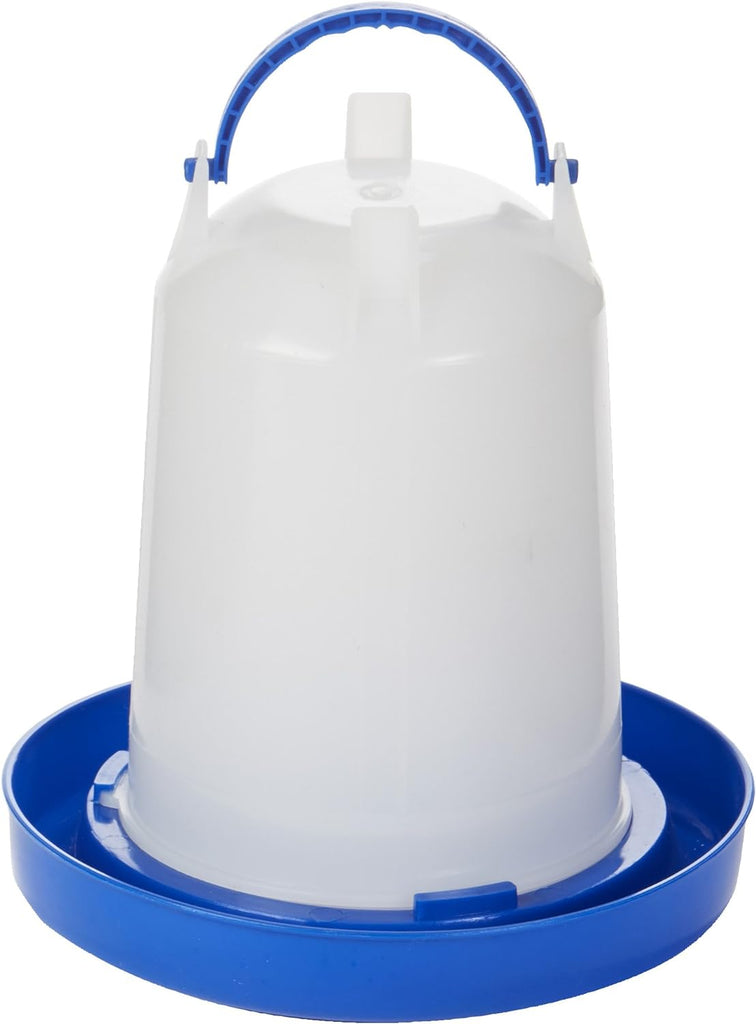 Double-Tuf® Plastic Poultry Waterer | Durable Watering Container | Hanging Chicken Waterer No Waste | 1.5 Quart