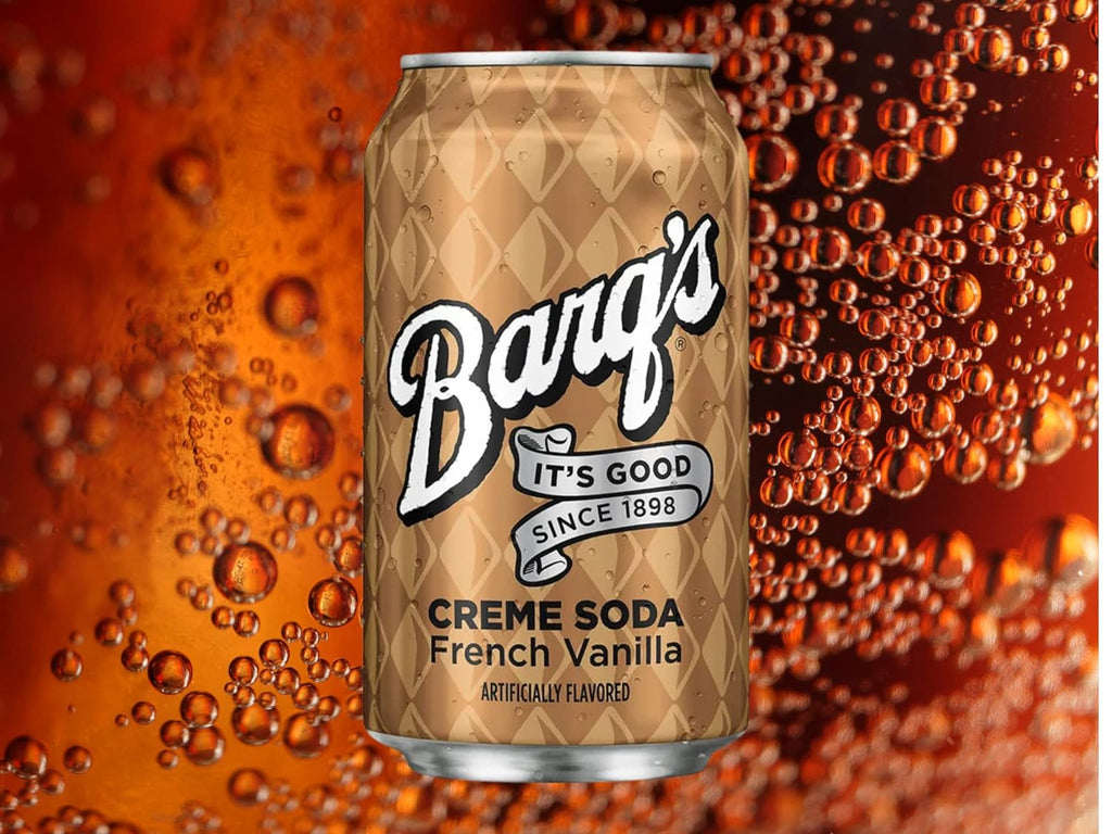 Barq's French Vanilla Creme Soda Cans, 12 Ounces Bundled by Louisiana Pantry (12 Pack)