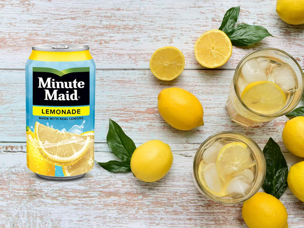 Minute Maid Lemonade Cans, 12 Ounces Bundled by Louisiana Pantry (48 Pack)