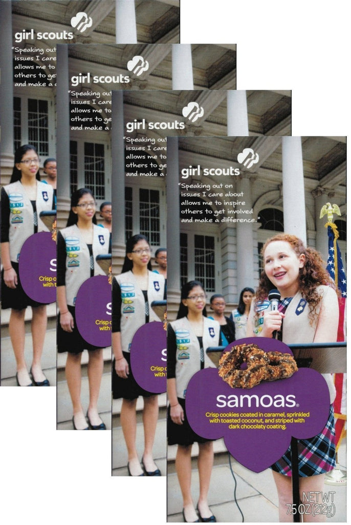 Girl Scout Cookies Samoas (1) CASE - 12 Boxes of Cookies