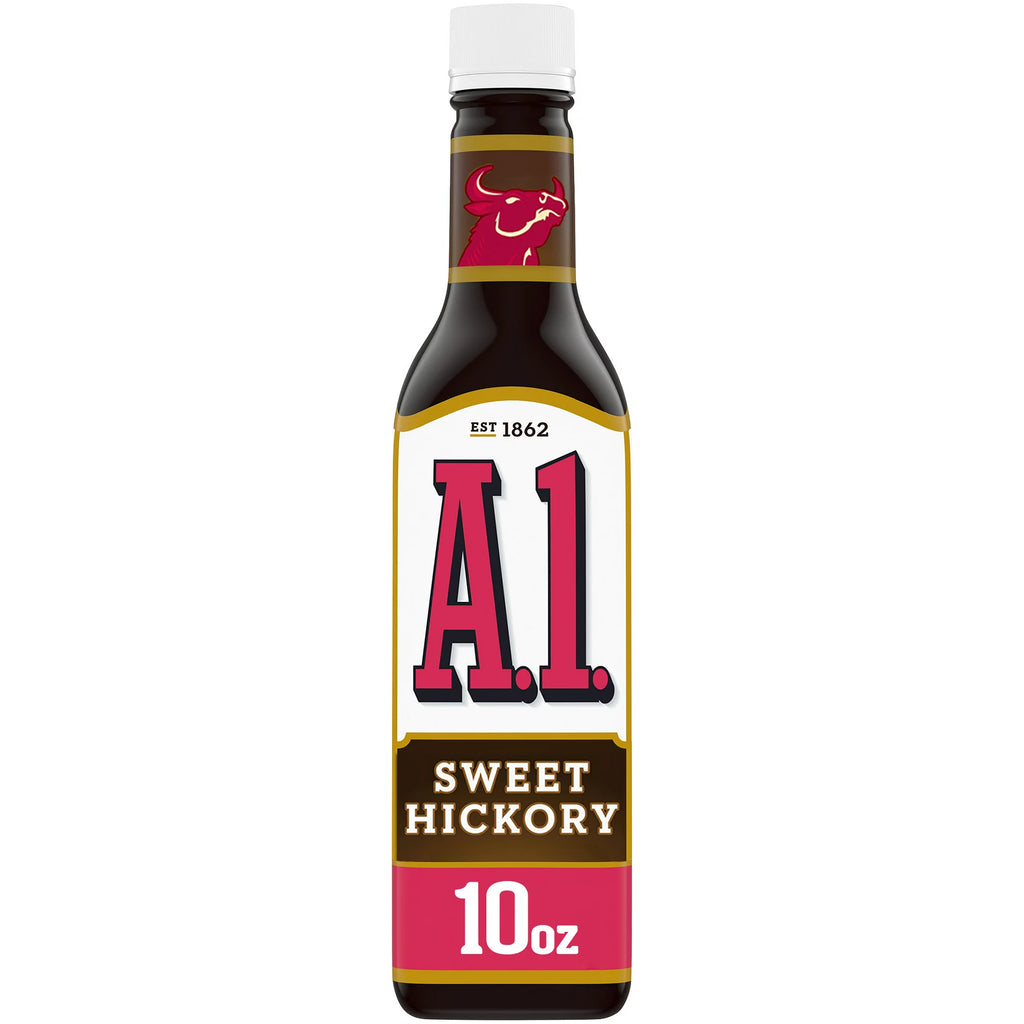 A.1. Sweet Hickory Sauce with Bull's-Eye BBQ Sauce, 10 oz. Bottle