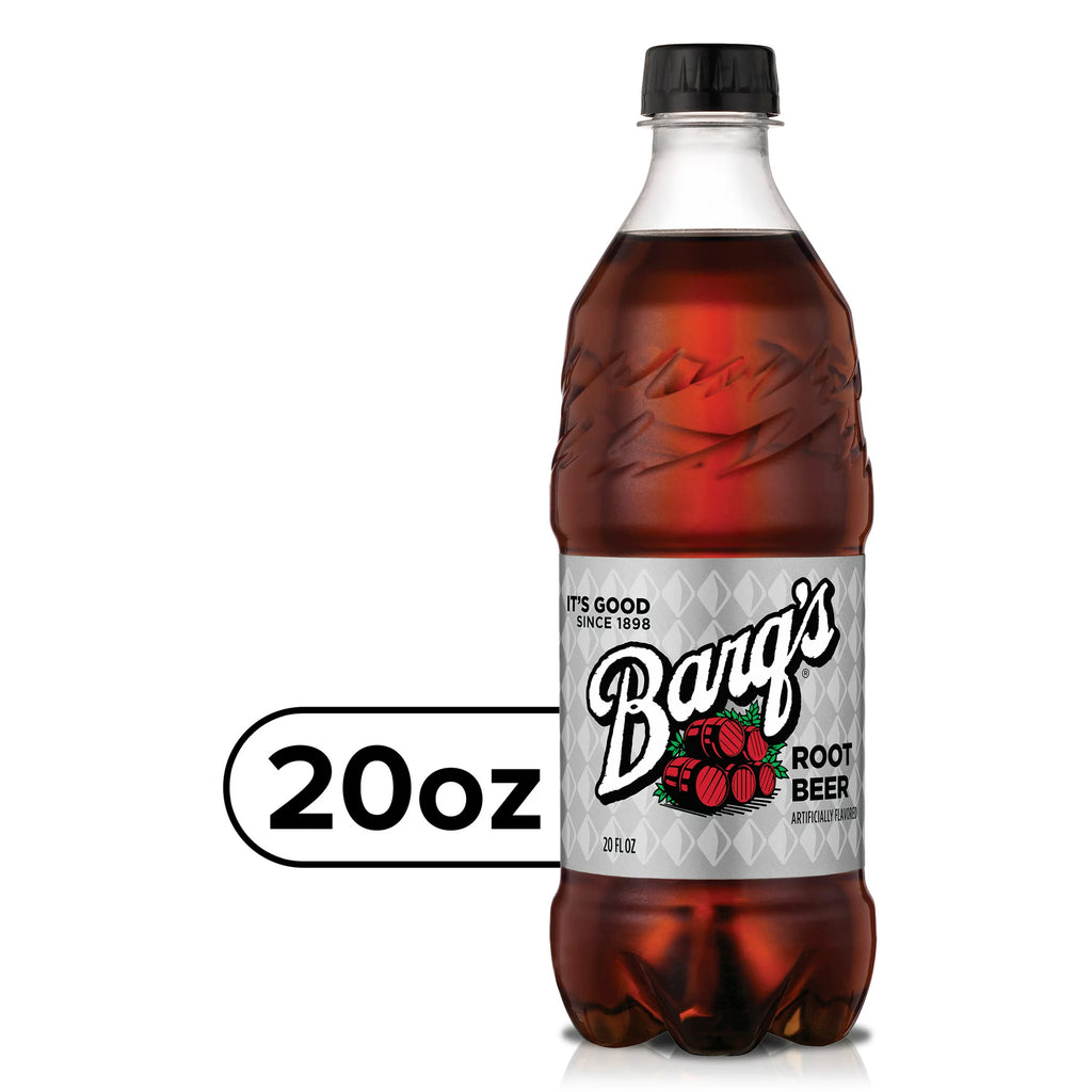 Barq's 20 oz Soda Bottles (Pack of 16, Total of 320 FL OZ)