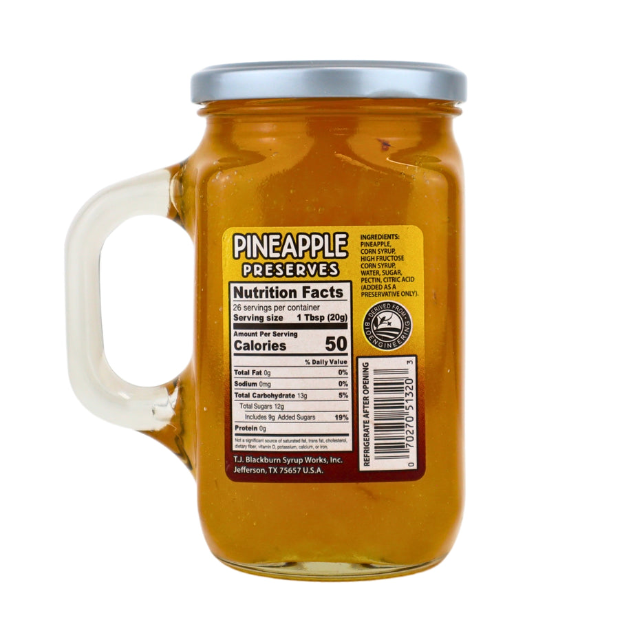 Blackburn's Pineapple Preserves Mug 18 oz – Louisiana Pantry