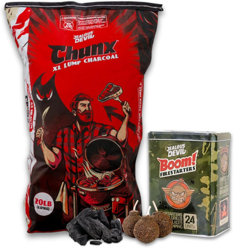 Jealous Devil Lump Charcoal and Firestarter