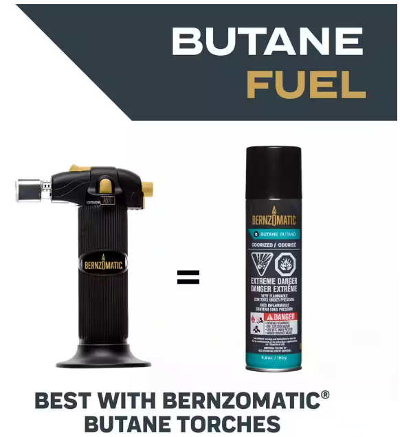 Bernzomatic 5.6oz BF56 Butane Refill BF56 – Louisiana Pantry