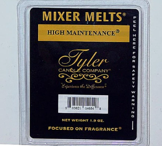 High Maintenance Mixer Melts by Tyler Candle SET OF 3
