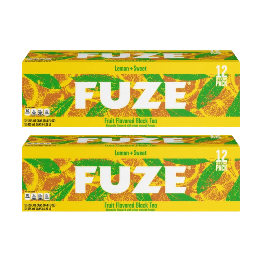 Fuze Lemon Iced Tea 12 oz - 24 Pack