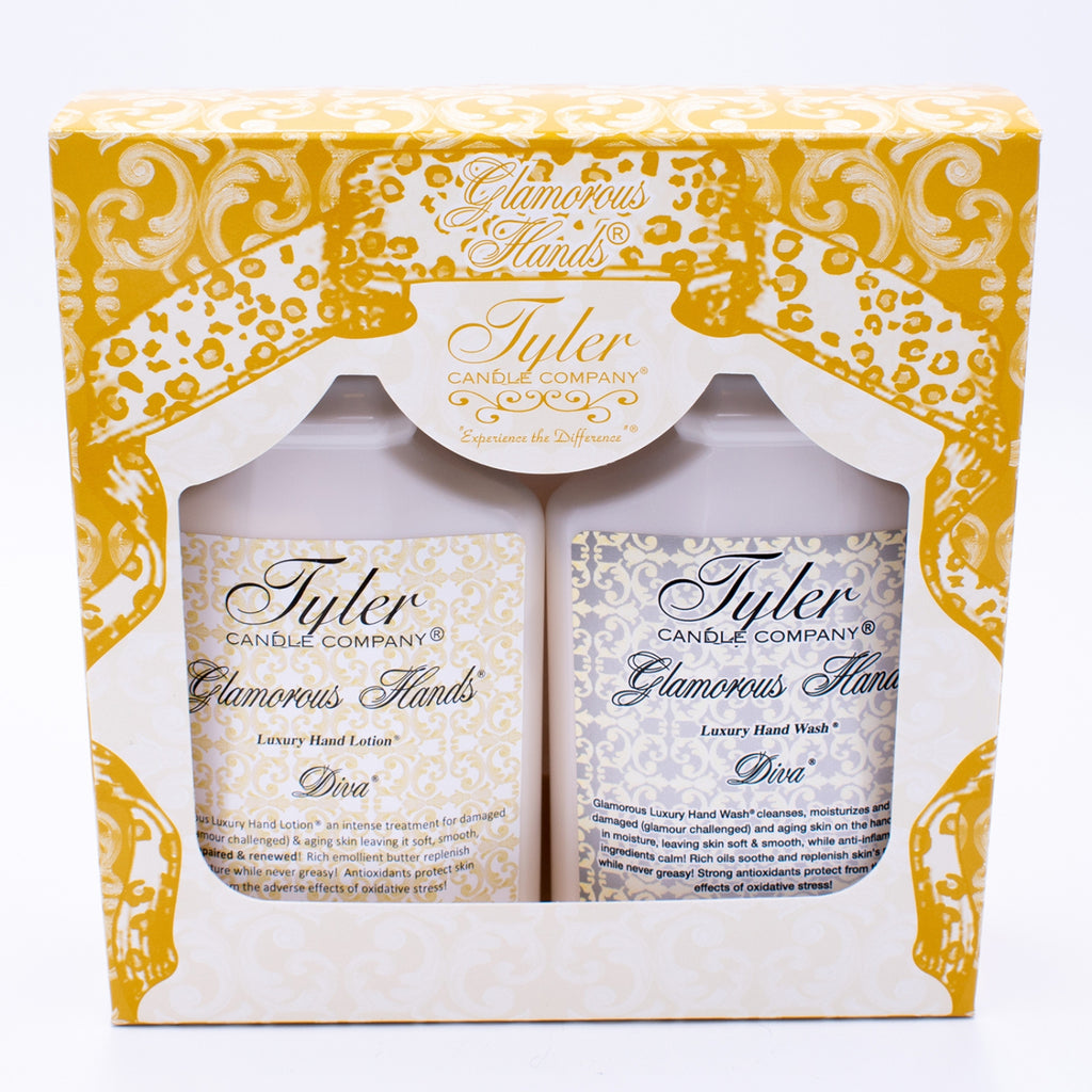 Tyler Candle Company Glamorous Hands Gift Set - Diva