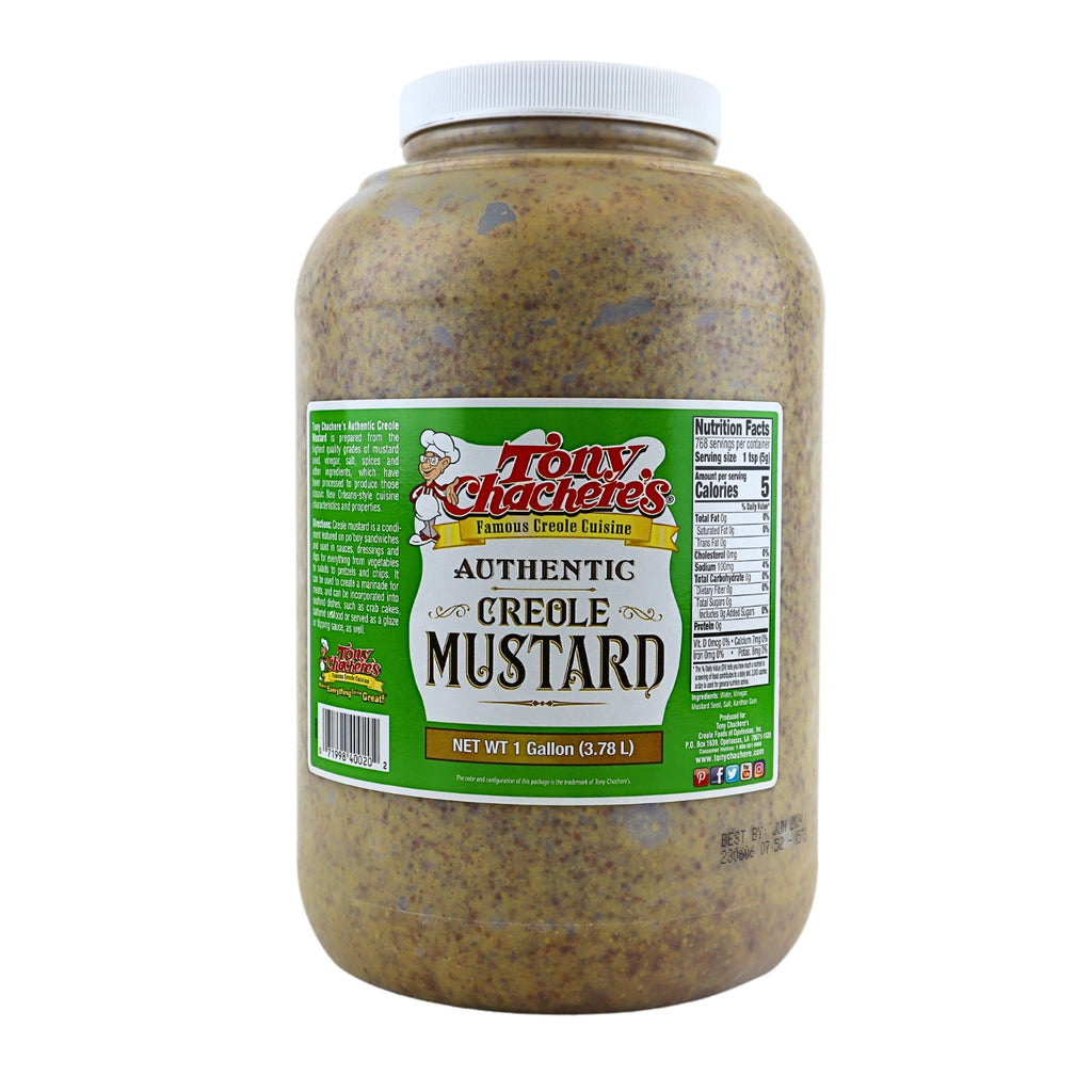 Tony Chachere's Creole Mustard - 1 Gallon