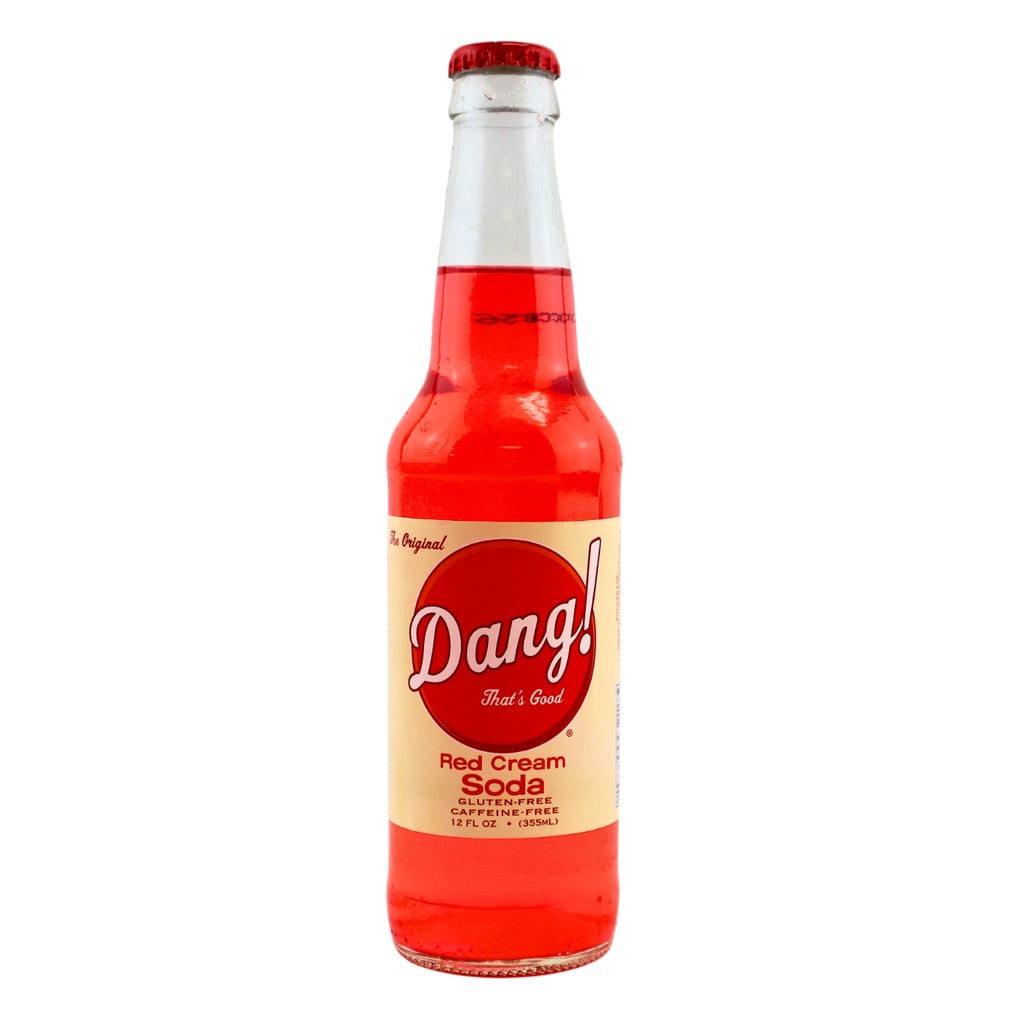 Dang! Red Creme Soda - 12 Pack