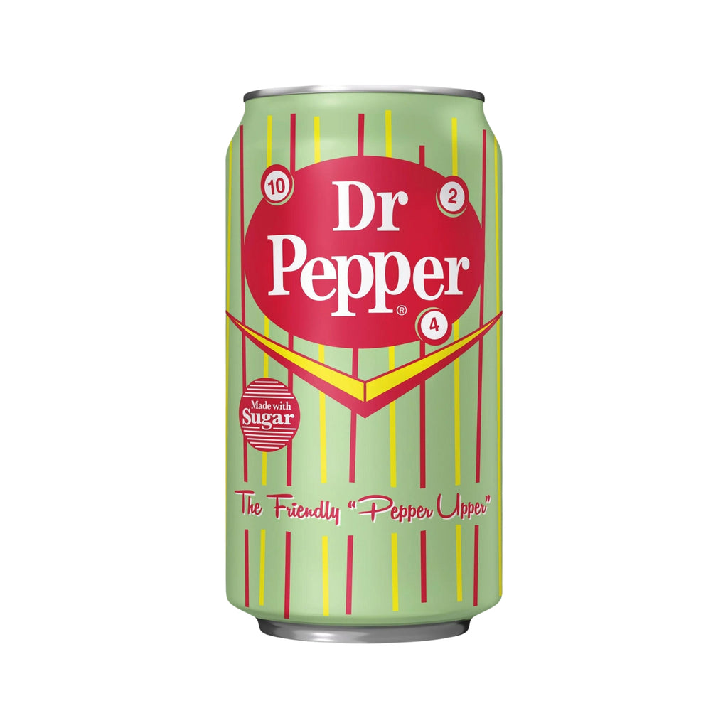 Dr. Pepper Made With Real Sugar - 24 Pack 12oz Cans