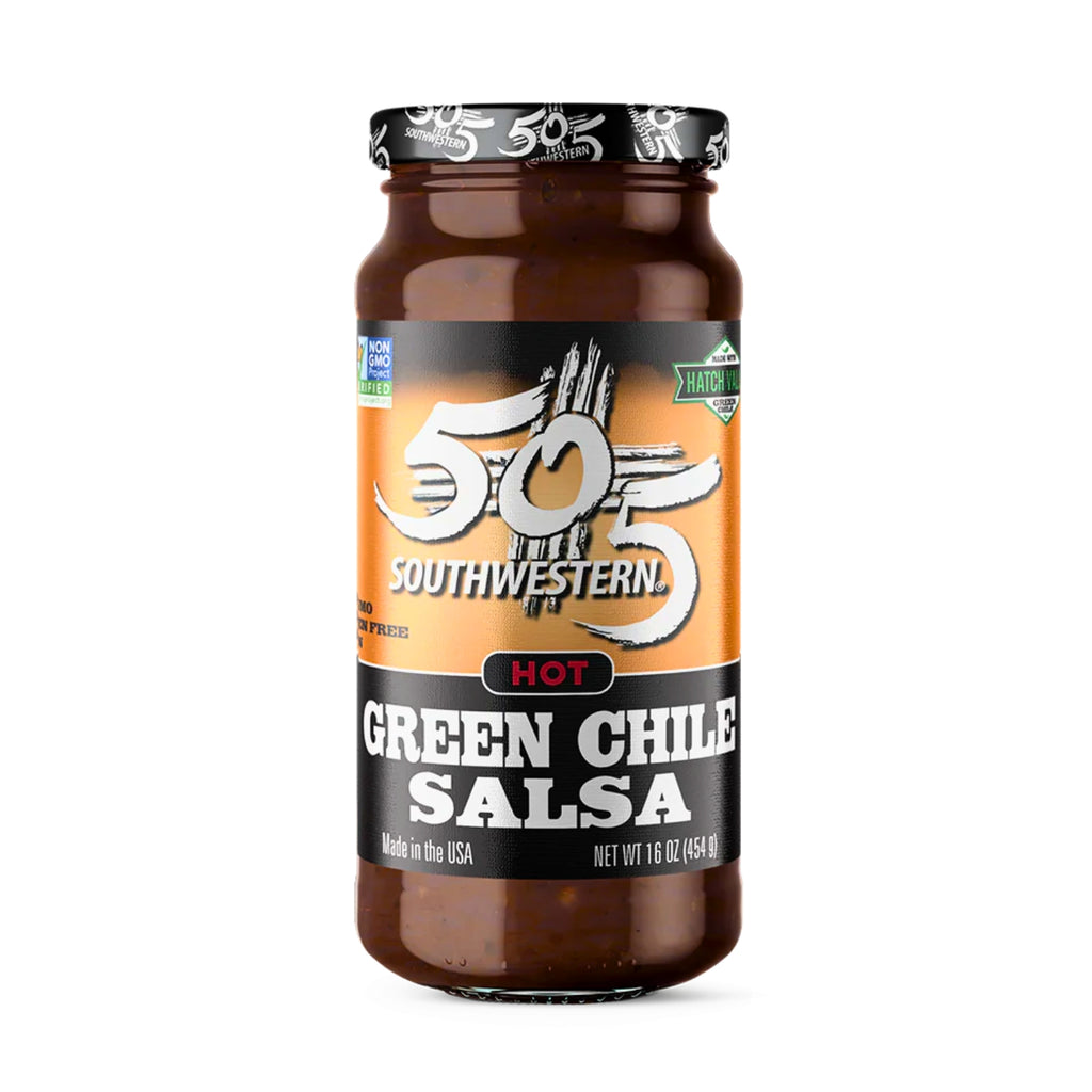 505 Southwestern Hot Green Chile Salsa - 16 oz
