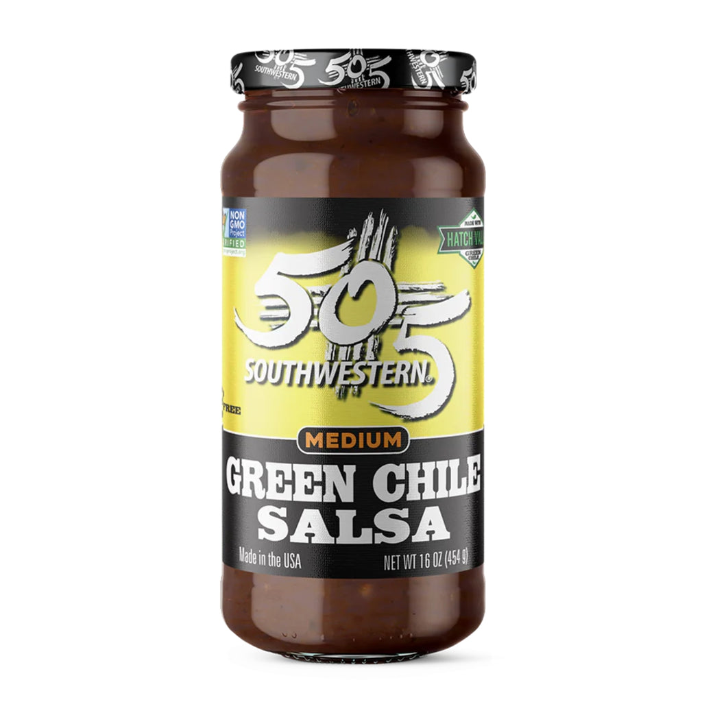 505 Southwestern Medium Green Chile Salsa - 16 oz