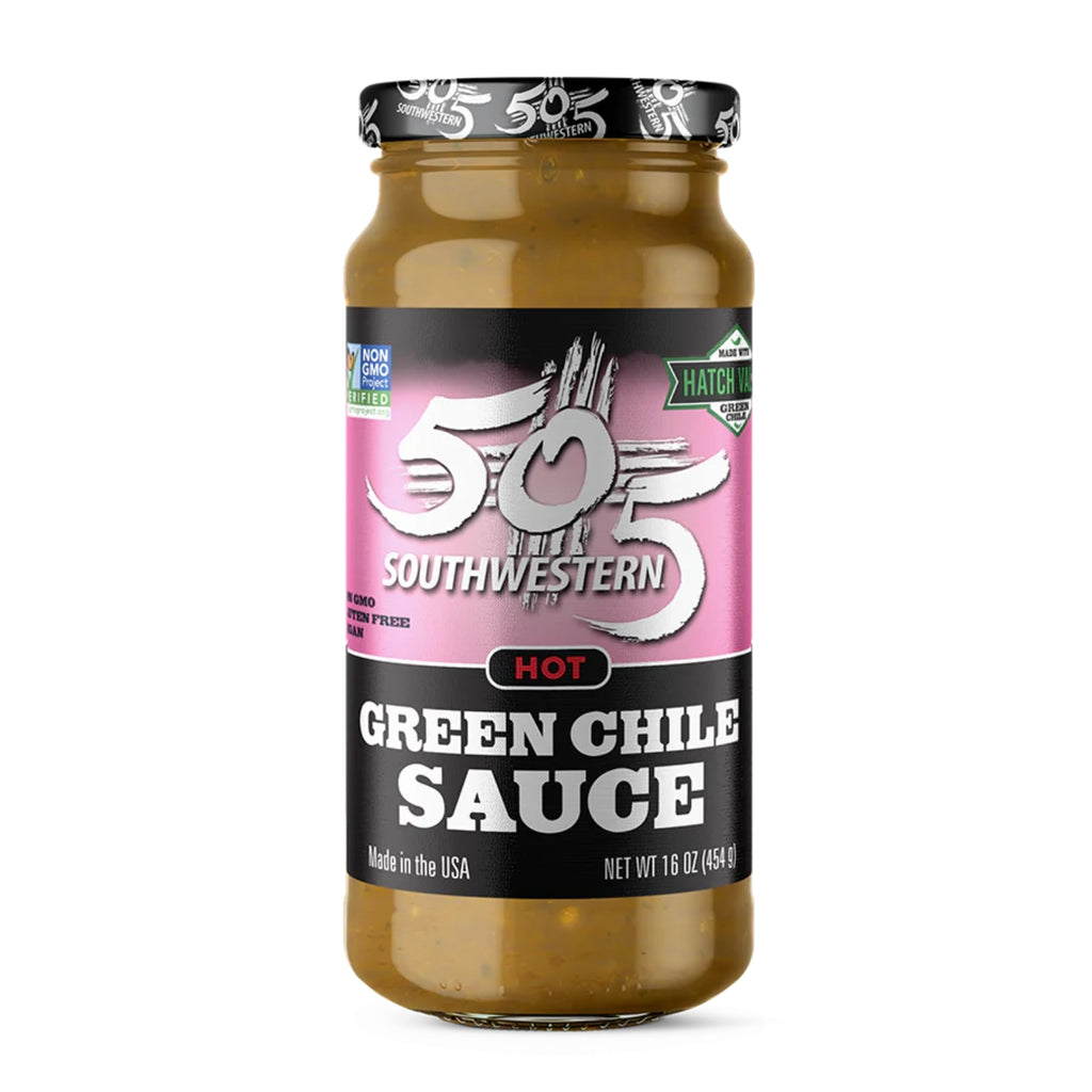 505 Southwestern Hot Green Chile Sauce - 16 oz